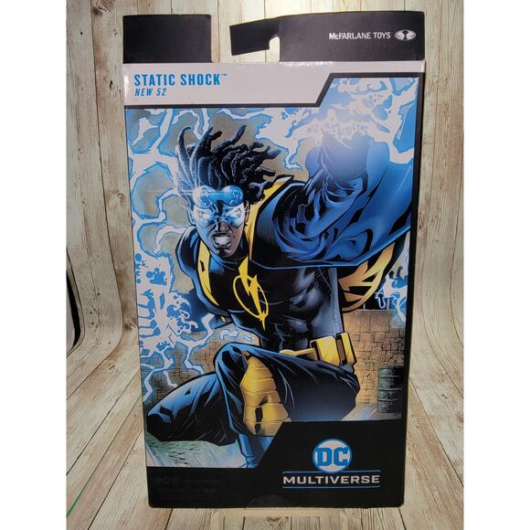 McFarlane Toys DC Multiverse New 52 Static Shock 7” Action Figure - Picture 2 of 5